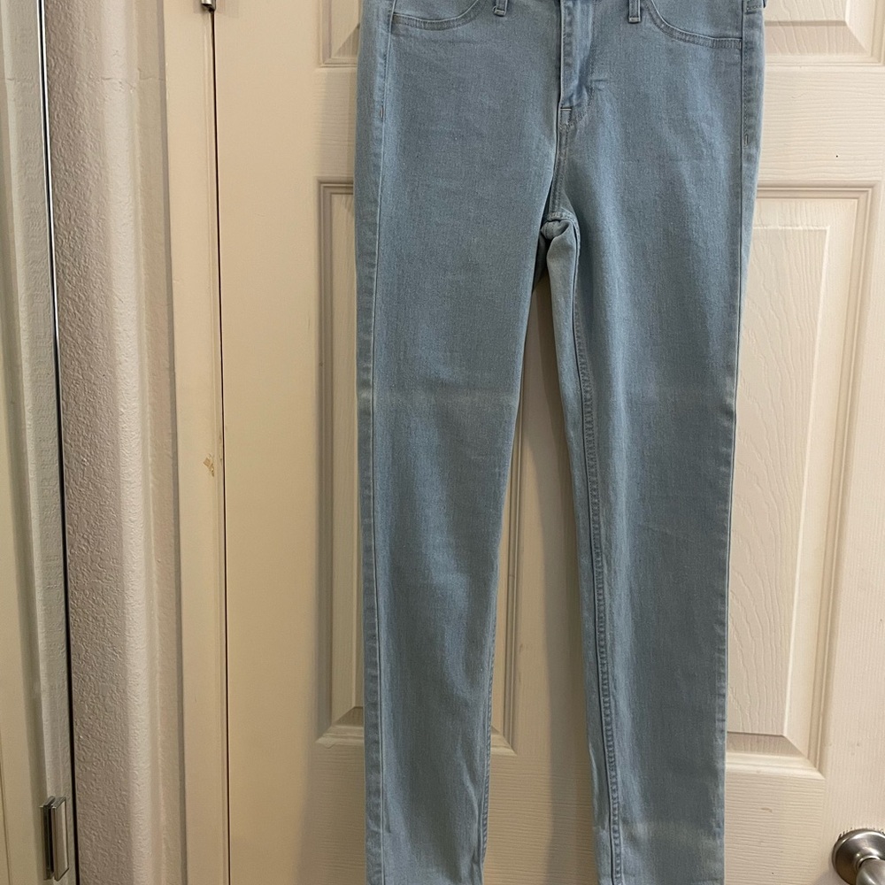 H&M Light Blue Skinny Jeans for Women